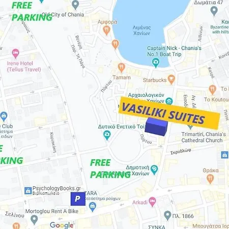 Apartman Vasiliki Venetian Hriszí Aktí Haniá